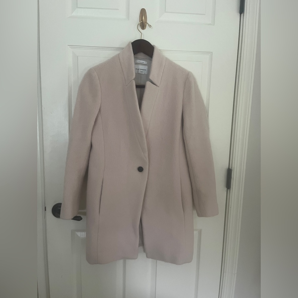 Club Monaco Blush Pink Coat